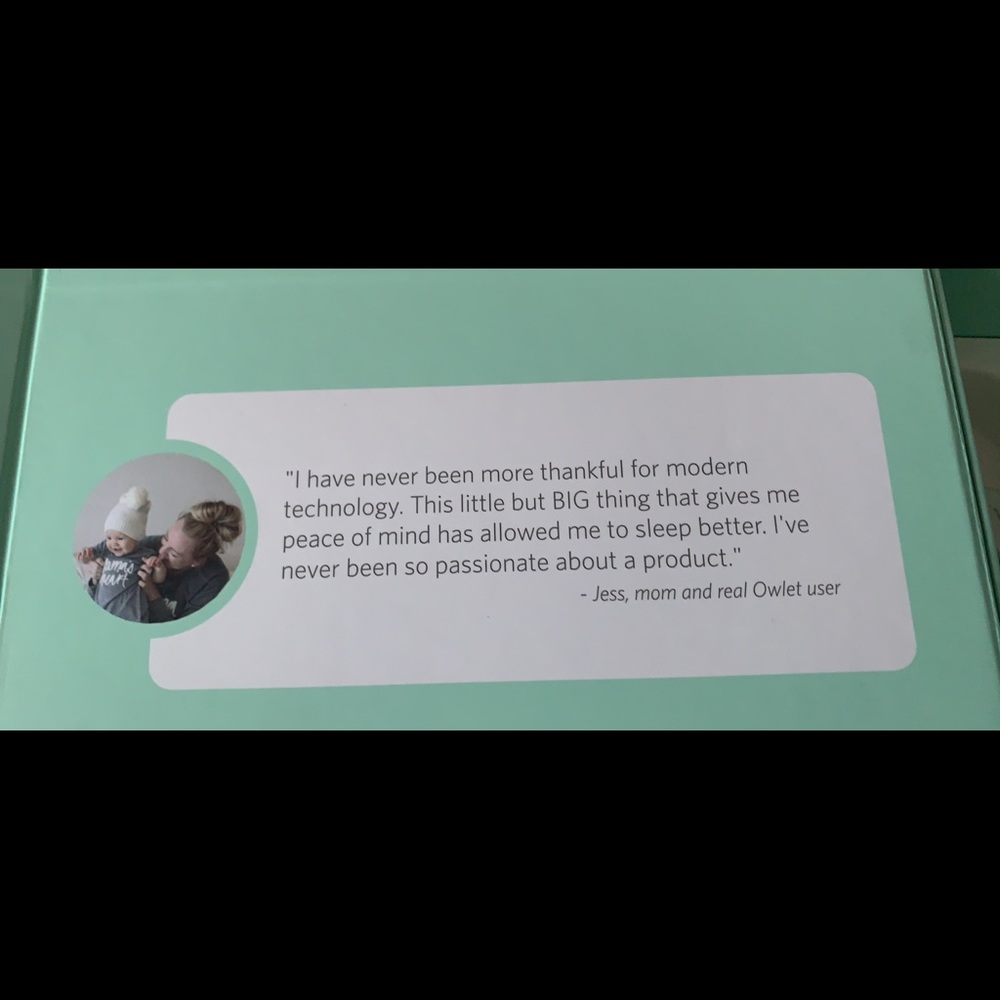 Owlet smart sock
